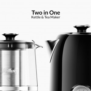 چای‌ساز فلر مدل استیل TS 490