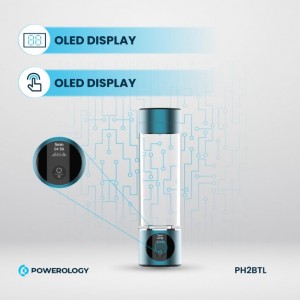 بطری هیدروژنه‌ساز آب پاورلوژی مدل Powerology Hydrogen Reach Water