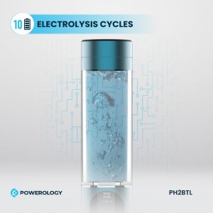 بطری هیدروژنه‌ساز آب پاورلوژی مدل Powerology Hydrogen Reach Water