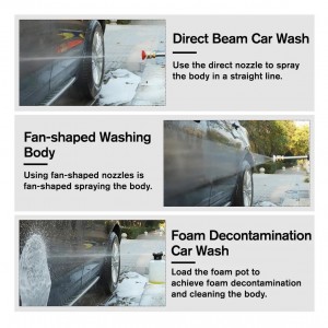 کارواش شارژی دو باطری مدل 48VF