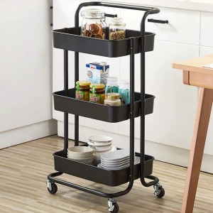 قفسه تایر دار سه طبقه اشپزخانه