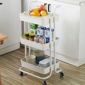 قفسه تایر دار سه طبقه اشپزخانه