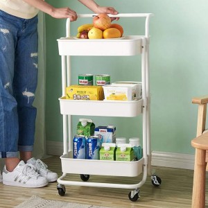 قفسه تایر دار سه طبقه اشپزخانه