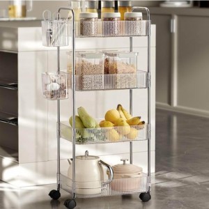 ترولی  4 طبقه اکرولیک شفاف  مدل ۳۱۴۰۵