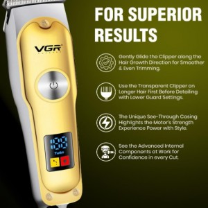 ماشین اصلاح موی سر و صورت وی جی ار مدل V-290