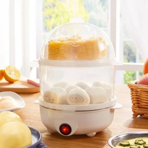 تخم مرغ پز برقی دوطبقه 14 تایی مدل EGG  STEAMER