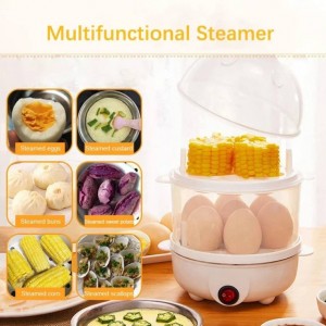 تخم مرغ پز برقی دوطبقه 14 تایی مدل EGG  STEAMER