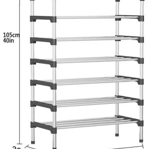 جاکفشی 6 طبقه Living home مدل 8013