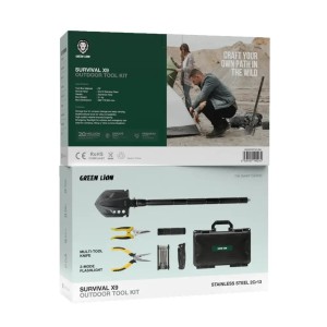 کیت ابزار بیل گرین لاین مدل  Survival X9 Outdoor Tool Kit