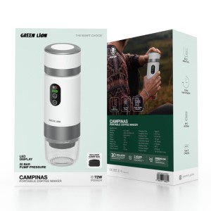قهوه ساز مسافرتی گرین لاین مدل کمپیناس Green lion portable coffe maker