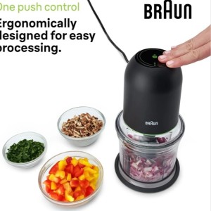 خردکن براون دو کاسه مدل CH 3013 BK