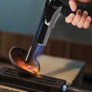 فندک اتمی تاشو پرودو Porodo Lifestyle TurboFlare Rotating Flame Burner