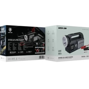 جامپ استارتر، پاور بانک و پمپ باد گرین لاین Green Lion GNSAVRJSGY GL-JX33