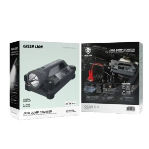 جامپ استارتر گرین لاین مدل JX66 توان 24000 میلی آمپر