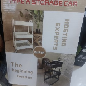 ترولی فلزی پذیرایی سه طبقه مدل Hosting Experts