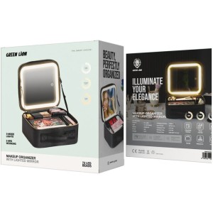 کیف آرایشی گرین لاین مدل GNMAKEORGBK