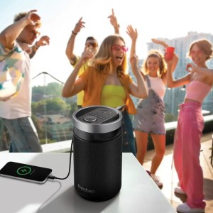 اسپیکر با میکروفون پورودو مدل Porodo Soundtec Tiesto PDSTGW62BK