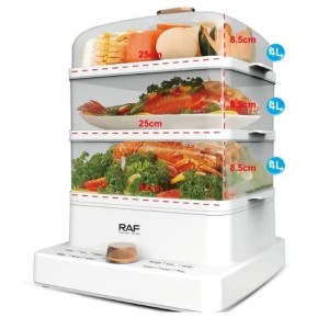 بخارپز راف سه طبقه مدل R.5238