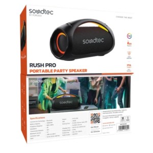 اسپیکر پورودو مدل  Porodo Soundtec Rush