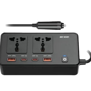 اینورتر و مبدل برق فندکی ماشین 200 وات گرین لاین  مدلGreen Lion GC-200 Car Inverter