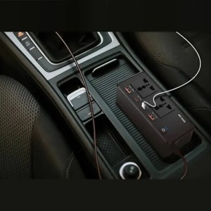 اینورتر و مبدل برق فندکی ماشین 200 وات گرین لاین  مدلGreen Lion GC-200 Car Inverter