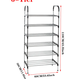 جاکفشی 6 طبقه Living home مدل 8013