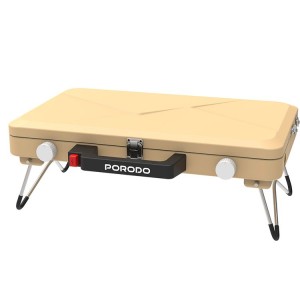 اجاق گاز کمپینگ پرودو مدل Porodo Dual Burner Foldable Camping Stove