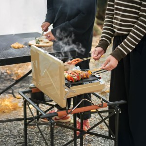 اجاق گاز کمپینگ پرودو مدل Porodo Dual Burner Foldable Camping Stove