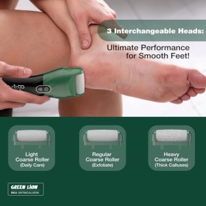 سنگ پا شارژی گرین لاین Green Lion Callus Remover
