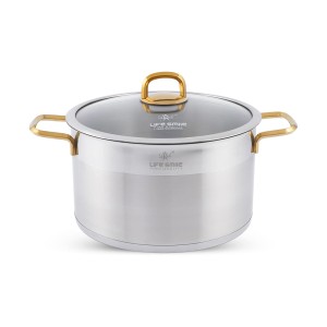 قابلمه استیل لایف اسمایل سایز 28 مدل LIFEP12