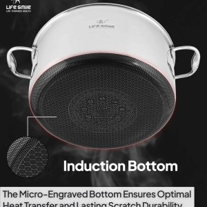 قابلمه استیل ۱۲ پارچ تتانیوم لایف اسمایل