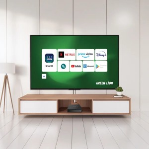 اندروید باکس 4K گرین لاین مدل Green Lion Android TV Box 4K with Remote Control