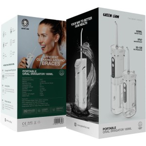 واترجت دهان و دندان گرین لاین مدل Green Lion Portable Oral Irrigator 180ML