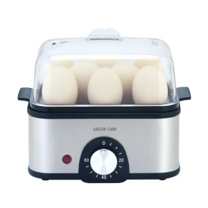 تخم مرغ پز و بخار پز 3 طبقه گرین لاین مدل GL_EC33