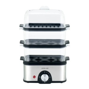 تخم مرغ پز و بخار پز 3 طبقه گرین لاین مدل GL_EC33