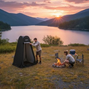 چادر مسافرتی تعویض لباس گرین لاین  مدلGreen Lion Instant Pop-Up Privacy Tent