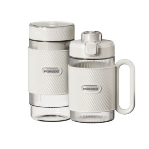 مخلوط کن و اسموتی ساز قابل حمل پرودو Porodo Lifestyle با دو فنجان - سفید