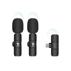 میکروفن وایرلس 3 در 1 گرین لاین مدل Green 3 in 1 Wireless Microphone