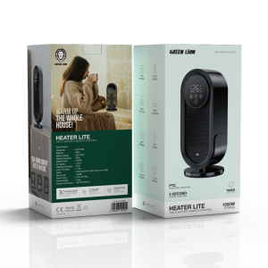 بخاری رومیزی فن دار گرین لاین مدل Green Lion Heater Lite GHT1500