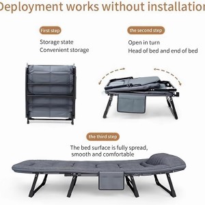 تخت راحتی تاشو هشت‌ پایه فضای باز