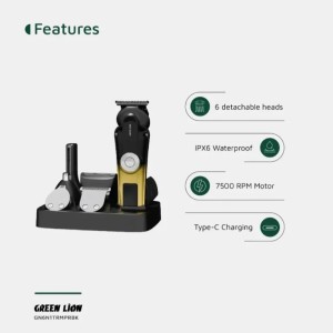 صورت تراش 6 کاره گرین لاین مدل Gl-TM39