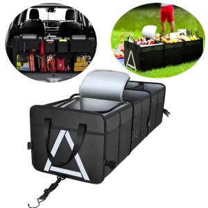 نظم دهنده صندوق عقب خودرو 80 لیتری گرین لاین مدل Green Lion Car Trunk Organizer 80L