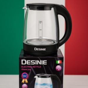 کتری برقی شیشه‌ای مدل Desine Glass Kettle