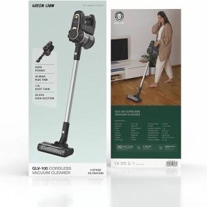 جاروبرقی ایستاده گرین لاین مدل GLV-100 CORDLESS