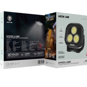 چراغ کمپینگ 1000 لومن گرین لاین مدل Green Lion Hyper Lume Working Light 1000lm