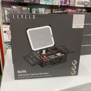 کیف ارایش چراغ دار Levelo مدل LVLELITEMUOBK