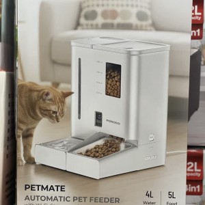 دستگاه غذای هوشمند حیوانات پرودو مدل Porodo Petmate Automatic Pet Feeder PDFD035VWH