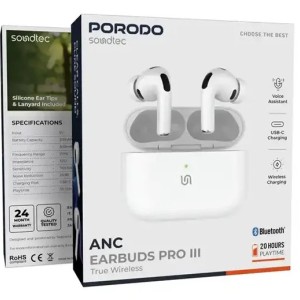 ایرپاد پورودو مدل Porodo Airbuds Pro 3