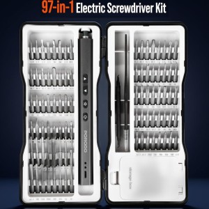 کیت پیچ گوشتی شارژی 97 تیکه پرودو مدل TECHFIX97-IN-1