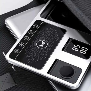 شارژر وایرلس 4 کاره رو میزی گرین لاین GN4IN1WCSGY